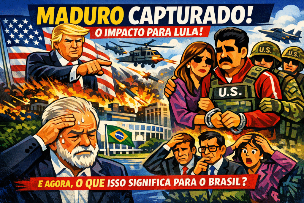 Captura de Maduro e impactos na política brasileira para eleições 2026