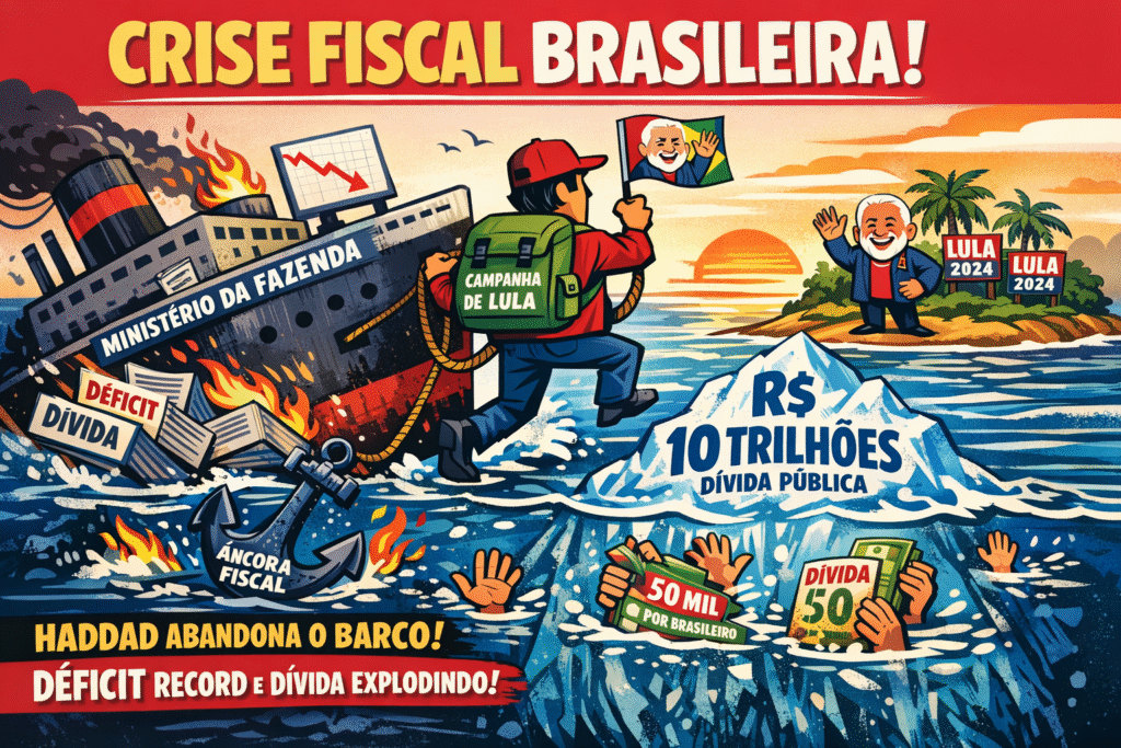 Fernando Haddad deixa Ministério da Fazenda em meio a crise fiscal com déficit recorde