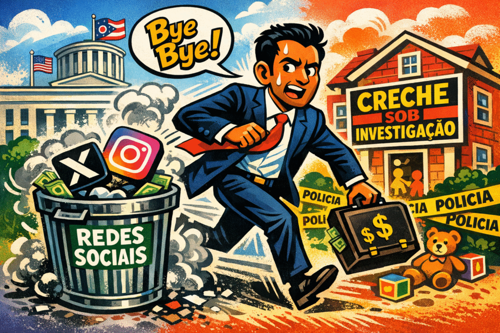 Vivek Ramaswamy em evento de campanha para governador de Ohio