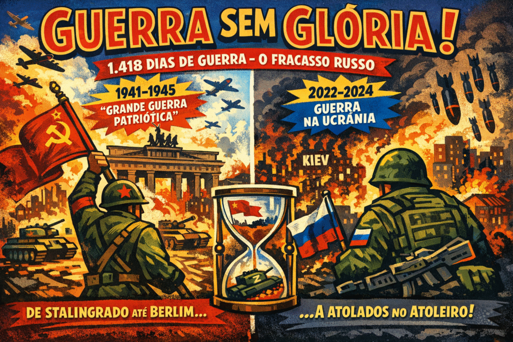 Imagem ilustrativa sobre o conflito entre Rússia e Ucrânia
