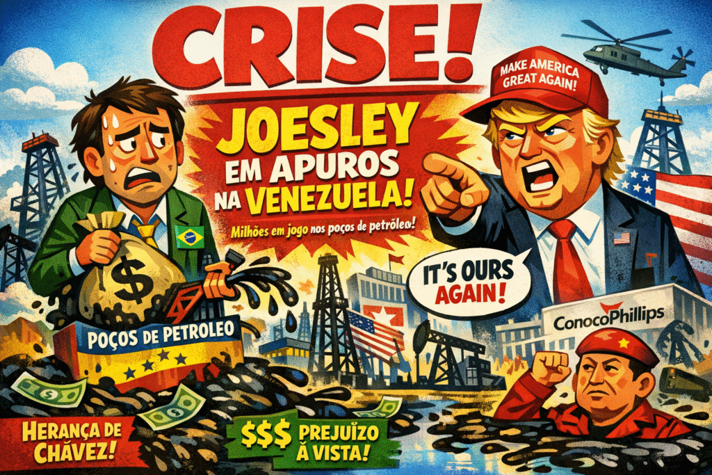 Imagem ilustrativa sobre investimentos em petróleo na Venezuela