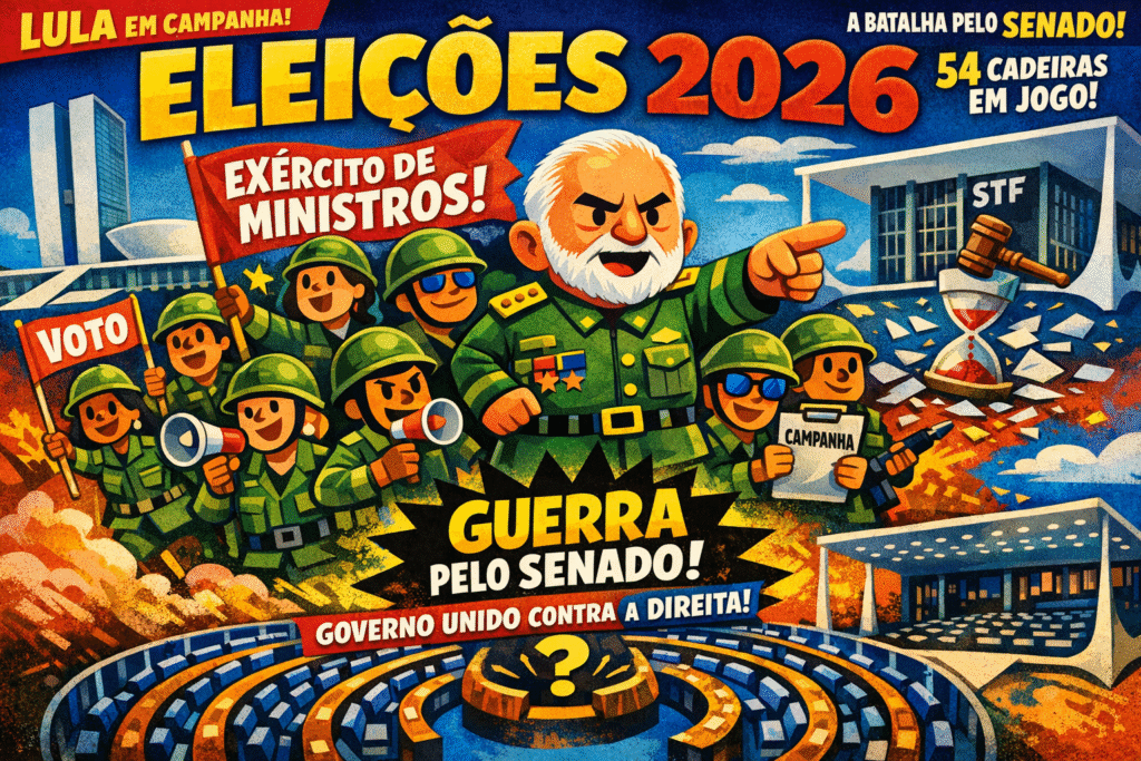 Ministros em reunião no Palácio do Planalto