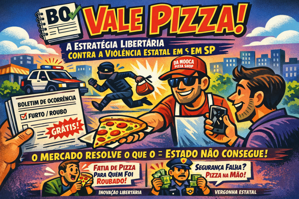 Pizzaria Da Mooca oferece fatia grátis para vítimas de assalto em Pinheiros como protesto contra insegurança em São Paulo