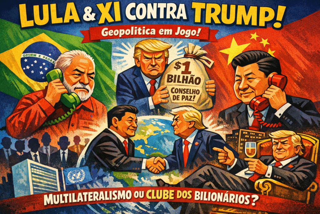 Líderes mundiais disputam influência em nova ordem geopolítica entre EUA e China