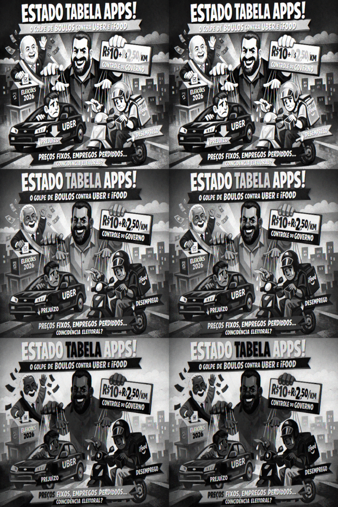 Guilherme Boulos anunciando regulamentação de aplicativos de entrega com valores mínimos por hora