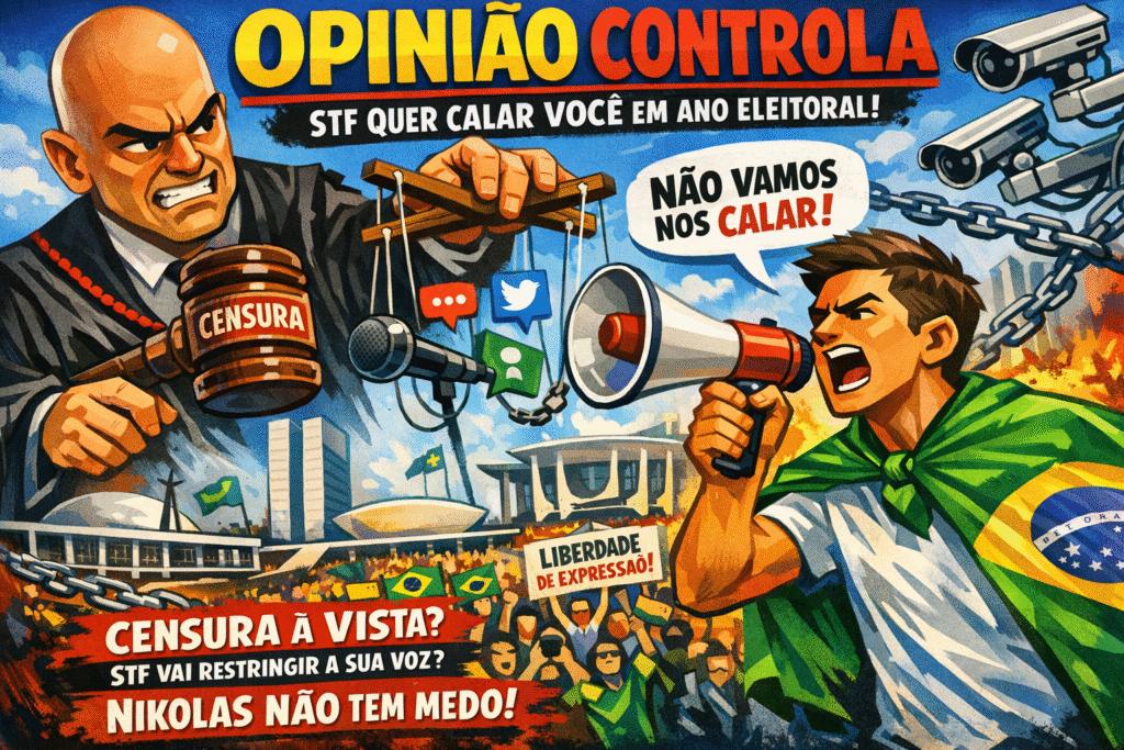 Manifestação de Nikolas Ferreira em Brasília com milhares de pessoas na Praça do Cruzeiro