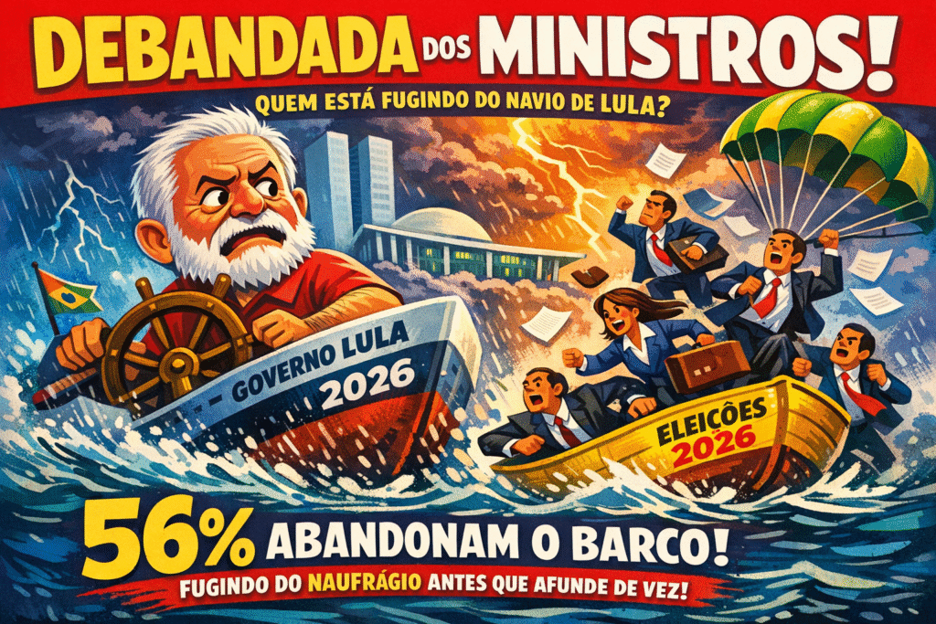 Ministros de Lula abandonam governo para disputar eleições em 2026 - análise sobre aparelhamento do Estado