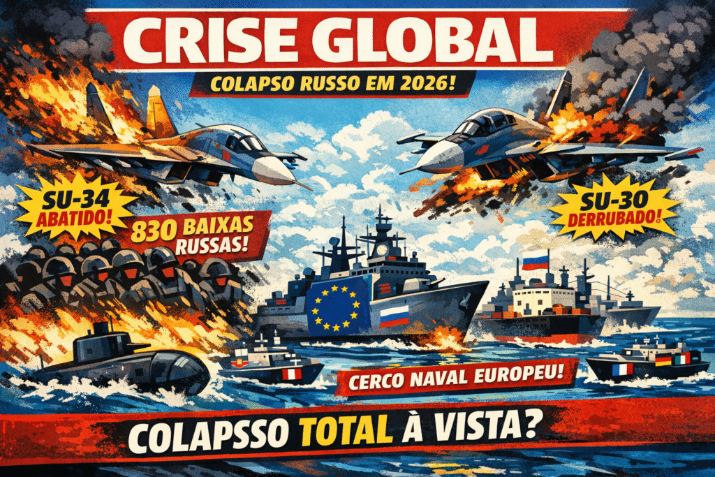 Petroleiro russo da frota fantasma interceptado por navios europeus durante operação de bloqueio naval coordenado