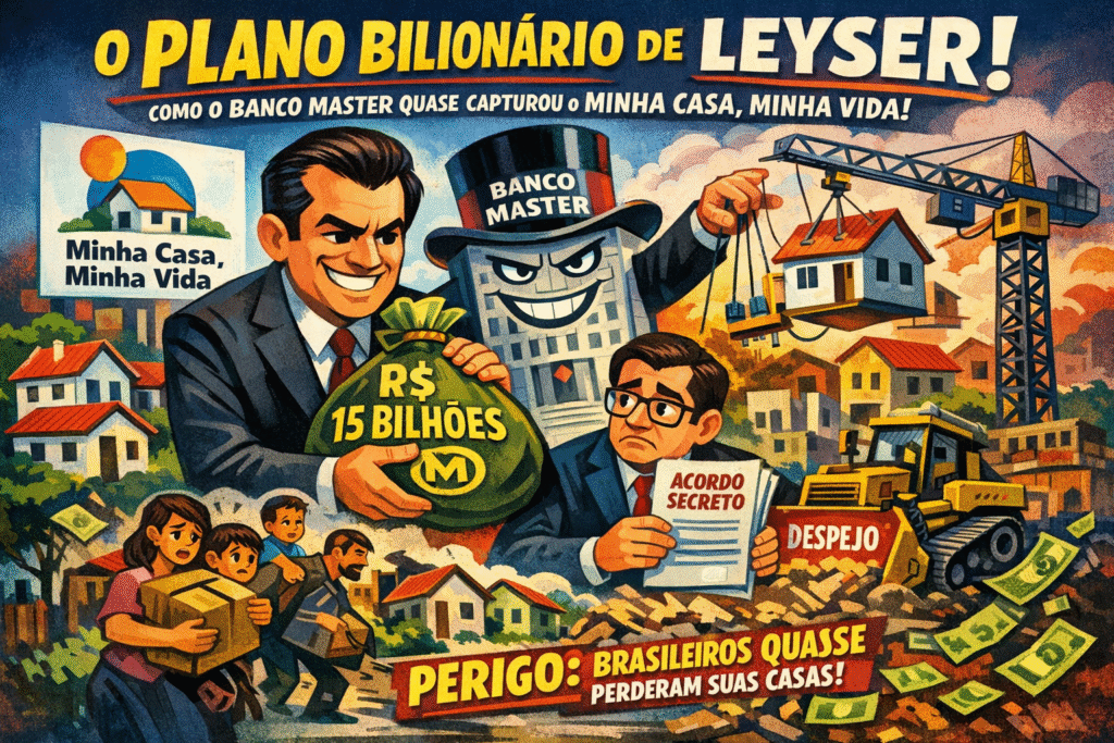 Ex-ministro Ricardo Leyser tentou incluir Banco Master no programa Minha Casa, Minha Vida em operação de R$ 15 bilhões