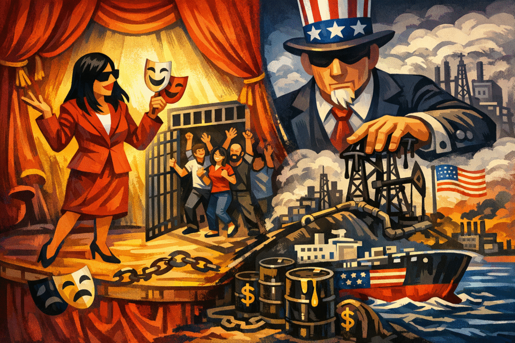 Venezuela liberta 302 de 711 presos políticos sob pressão dos EUA que controlam petróleo 'indefinidamente'