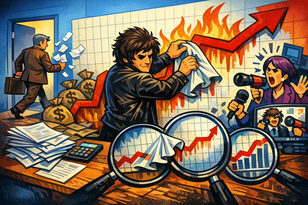 Fachada do INDEC em Buenos Aires, instituto argentino de estatísticas no centro da polêmica sobre inflação